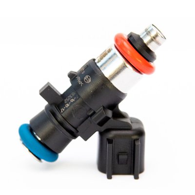 Fuel injector 6.1 g/s, EV-6 Plug in. Injectors provide 73% more fuel than the OE injectors and 25% more than Feuling's 588068 6.1 G/S injectors. These deliver fuel at 7.6 grams per second through multiple spray holes. Recommended for performance engine combinations making from 110 rear wheel horsepower to over 185 horsepower. It will outflow some competitors advertised 8.2 g/s flow rate. Injector has EV-6 USCAR type connector. 
Note: For race application only.
OEM replacement reference 27400015 and SE 27400040 (5.5g/s)