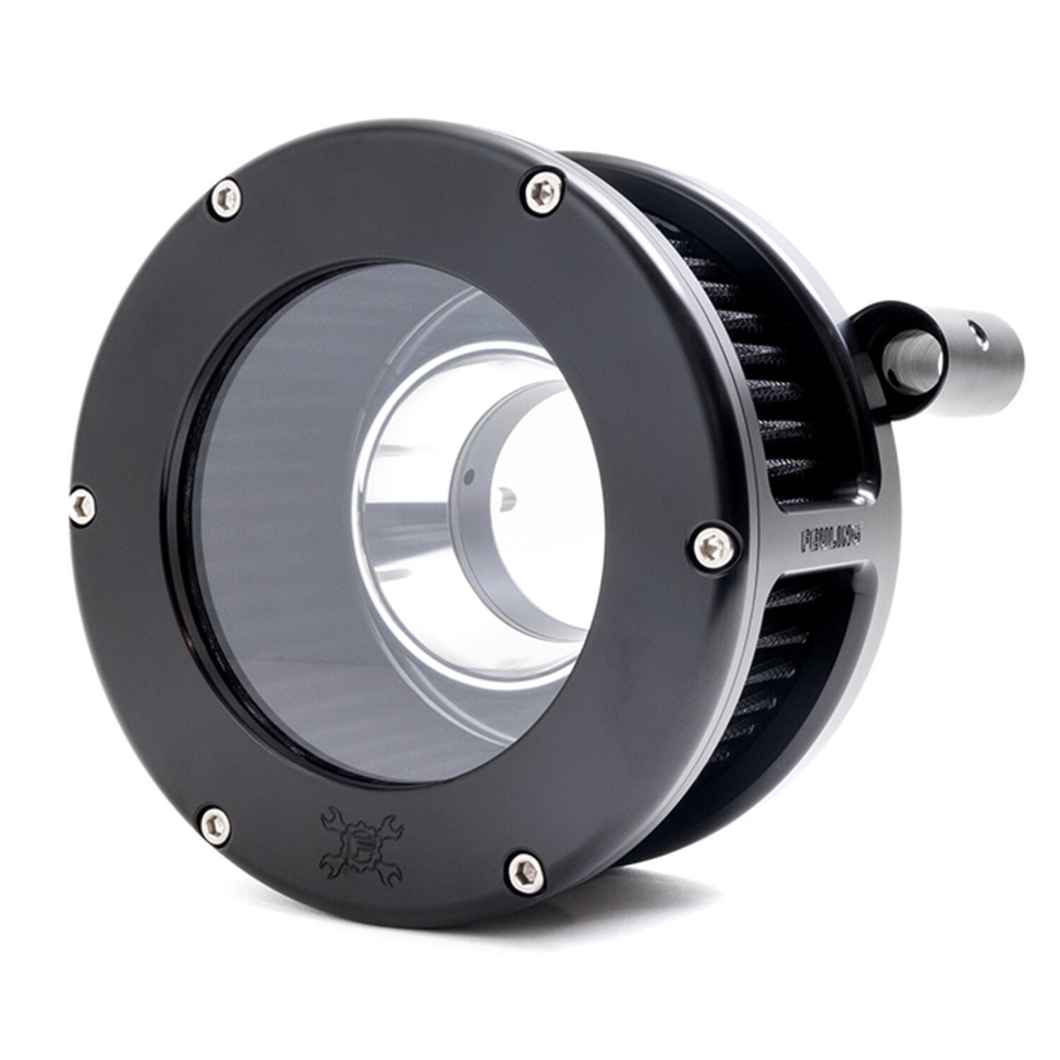 Feuling, BA air cleaner kit. Black. Clear cover