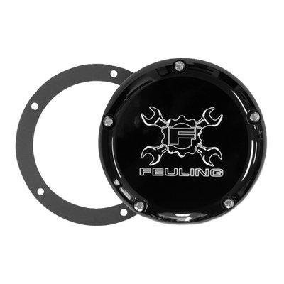 Black anodized with a Contrast Cut lasered finish.
7.25" diameter. 5-hole. Incl. gasket and ARP stainless 12-point bolts. Machined from billet 6061 aluminum with a machined relief in backside to accommodate clearance for performance aftermarket clutches. Direct bolt-on replacement for the OEM clutch cover.
USA made.
Note: Special Order Product only. To order please contact your MCS sales representative.