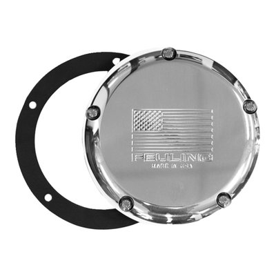 7.75" diameter. 5-hole. Incl. gasket and ARP stainless 12-point bolts. Machined from billet 6061 aluminum with a machined relief in backside to accommodate clearance for performance aftermarket clutches. Direct bolt-on replacement for the OEM clutch cover.
USA made.
Note: Special Order Product only. To order please contact your MCS sales representative.
