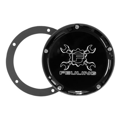 Black anodized with a Contrast Cut lasered finish.
7.75" diameter. 5-hole. Incl. gasket and ARP stainless 12-point bolts. Machined from billet 6061 aluminum with a machined relief in backside to accommodate clearance for performance aftermarket clutches. Direct bolt-on replacement for the OEM clutch cover.
USA made.
Note: Special Order Product only. To order please contact your MCS sales representative.