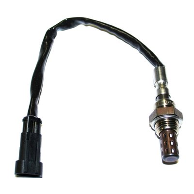 2-wire. 
Feuling oxygen sensors are precision made consisting of a ceramic body made of stabilized zirconium dioxide, surface coated with gas-permeable platinum electrodes and a porous ceramic to aid the prevention of erosion due to contamination and particulates in the exhaust gases. 
OEM replacement reference 27683-06


