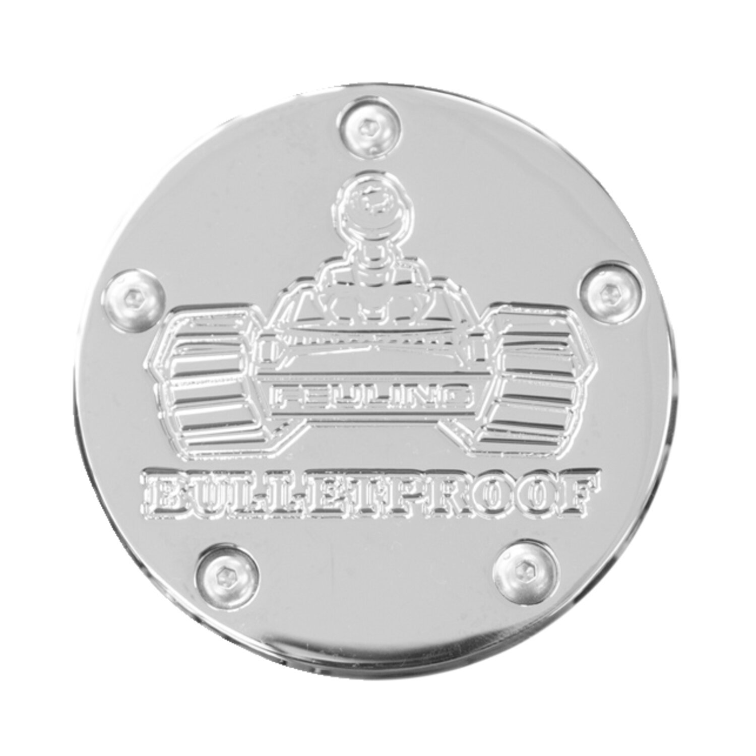 Feuling, point cover. Tank logo