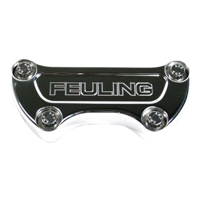 CNC machined 7075 billet aluminum. Complete with 12-point stainless steel ARP fasteners. Fits most H-D with 1" diameter handlebars, 3-1/2" riser center distance and offset mounting holes. 

Note: Not for models with gauge mount and indicator light mount attached to the handlebar clamp. 

Note: Special Order Product only. To order please contact your MCS sales representative.