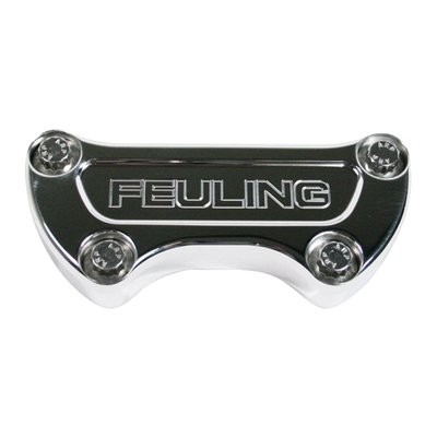 CNC machined 7075 billet aluminum. Complete with 12-point stainless steel ARP fasteners. Fits most H-D with 1" diameter handlebars, 3-1/2" riser center distance and offset mounting holes. 

Note: Not for models with gauge mount and indicator light mount attached to the handlebar clamp. 

Note: Special Order Product only. To order please contact your MCS sales representative.