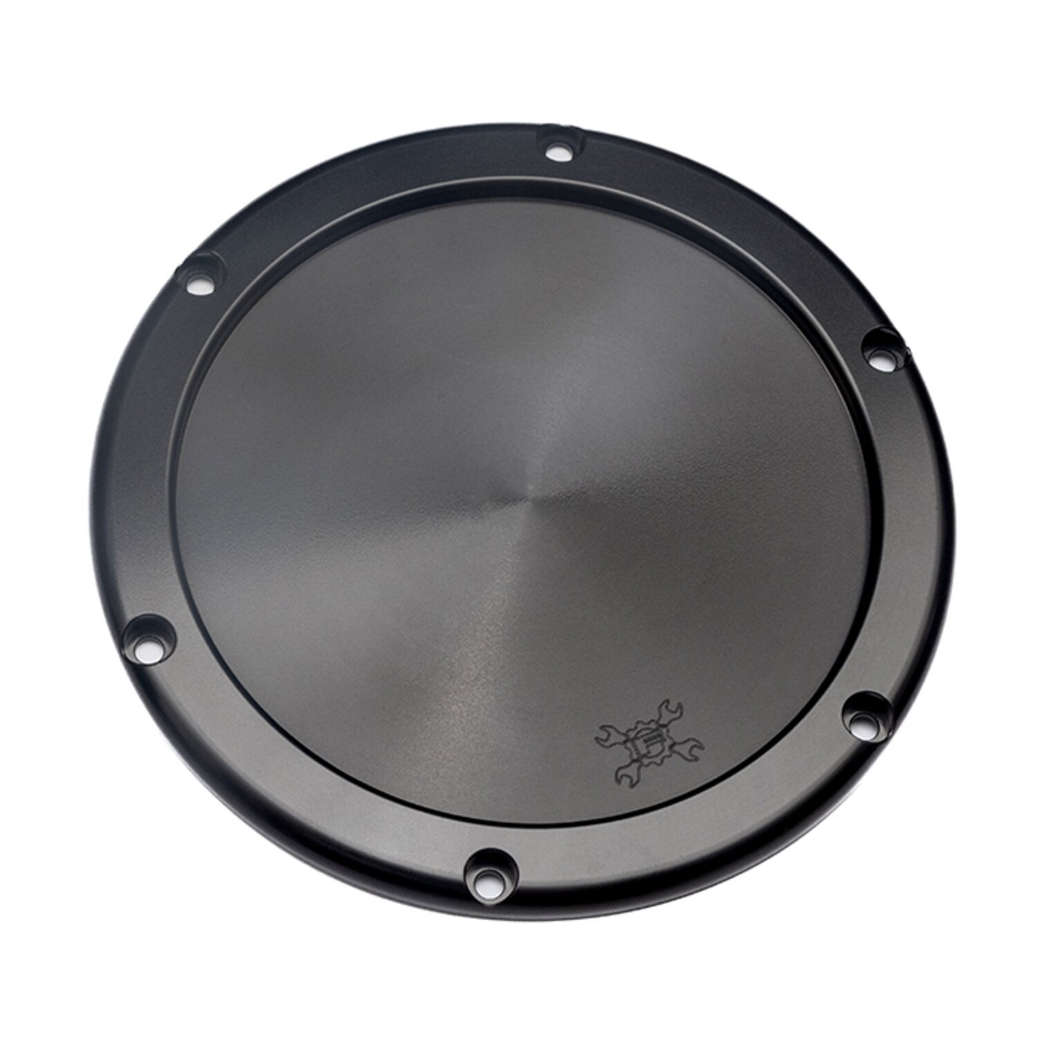 Feuling, replacement BA air filter cover, Black, solid Black
