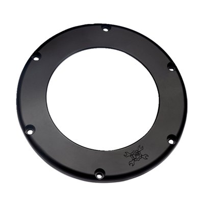 Black hard anodized finish.
Billet outer cover, a direct replacement for all Feuling's BA air cleaner systems. Like the air cleaner assemblies available in a matching raw polished, hard black anodized and a chrome plated finish, with either a solid aluminum or a clear translucent acrylic outer cover that allows you to look into the intake track. Outer cover kits included the main outer cover, Allen screw hardware, air filter oil and 545 thread sealant.
Note: Special Order Product only.
To order please contact your MCS sales representative.