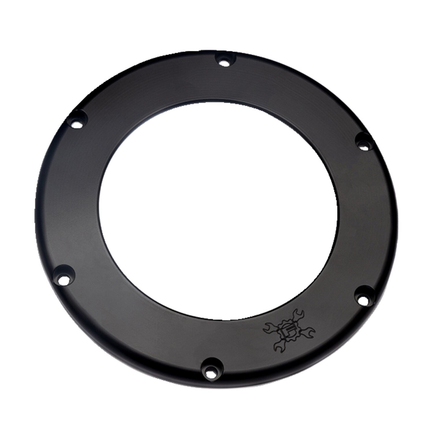 Feuling, replacement BA air filter cover, Black, clear