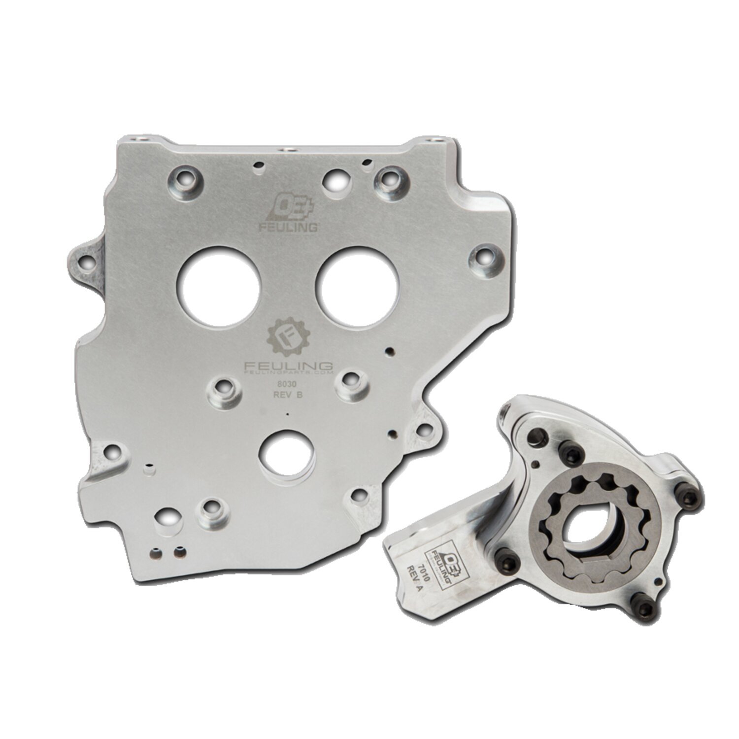 Feuling, OE+ Oiling System. Gear drive