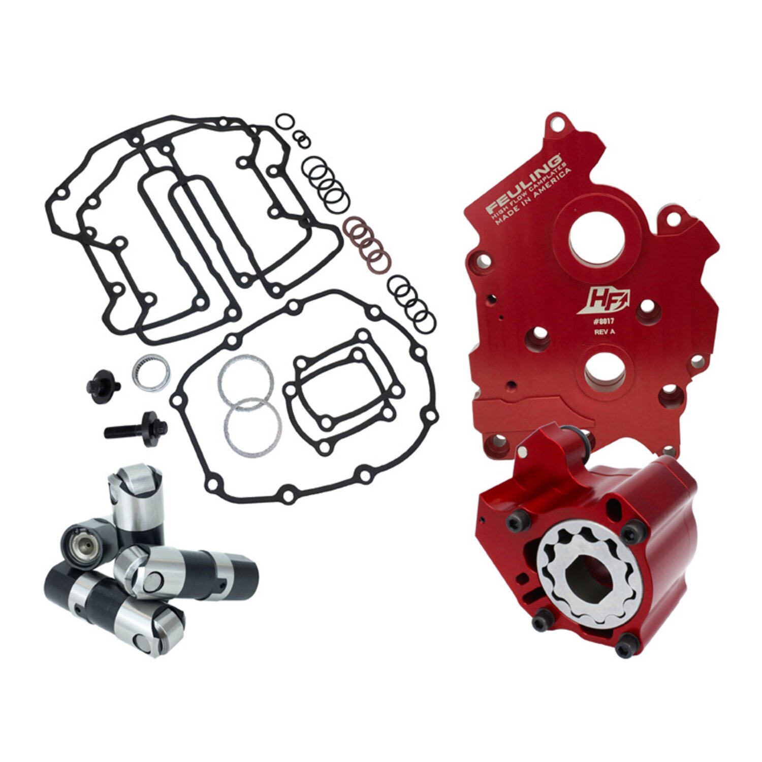 Feuling, Race Serie oiling system. Gear or chain drive