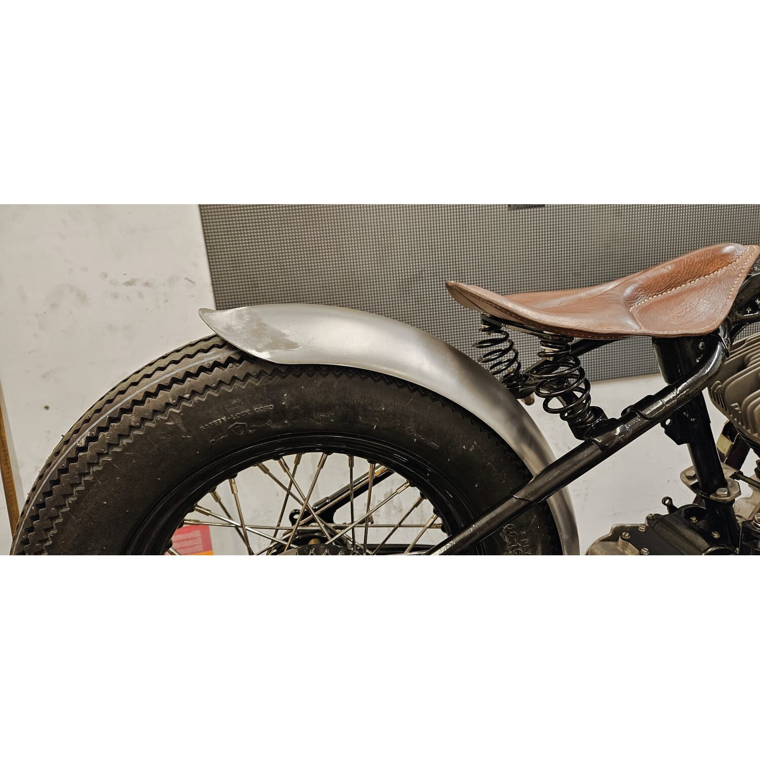 Penz, rear Ducktail fender. 135mm wide / 320mm radius