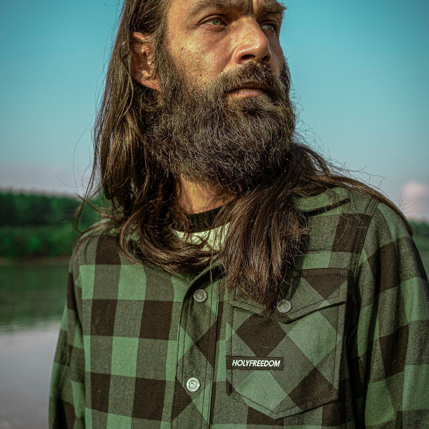Holy Freedom Jessie James Flannel shirt