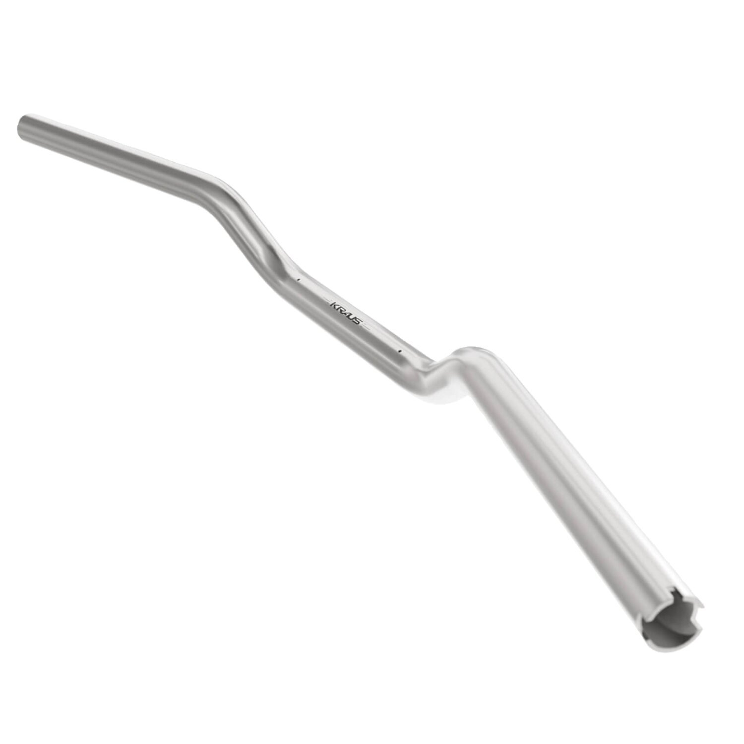 Kraus, KR Low Bar Handlebar 1". Stainless, Unpainted, Raw