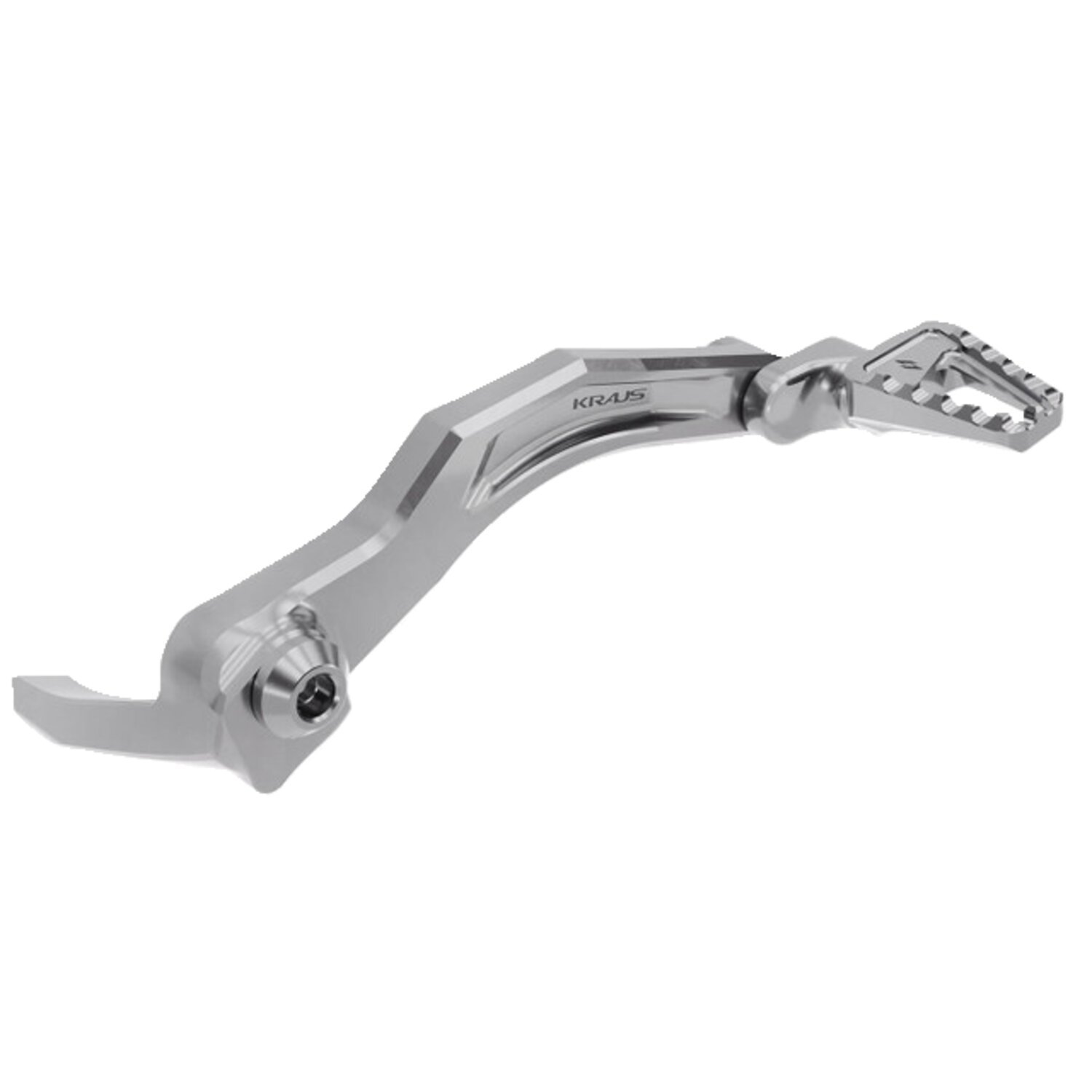 Kraus, SX3 brake lever. Raw machined finish, Unpainted