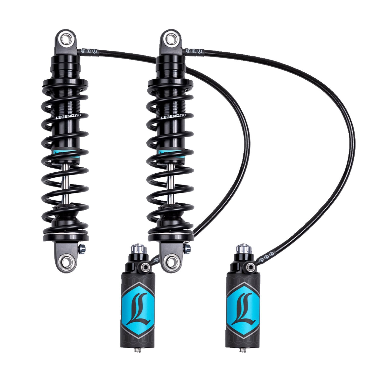 Legend, Revo ARC 13" shock set Touring. Black. Heavy duty