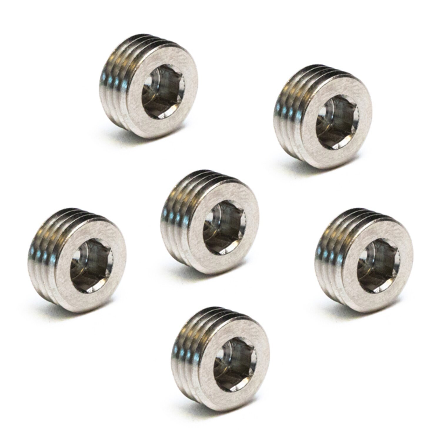Feuling, crankcase drain plug, shorter 0.265" (6-pk