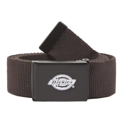 The Dickies Orcutt is a classic skate belt, made from hard wearing and stain resistant webbing with black metal buckle and belt end featuring the iconic Dickies logo, available in seven seasonal colors and prints. An authentic casual belt made for everyday wear.