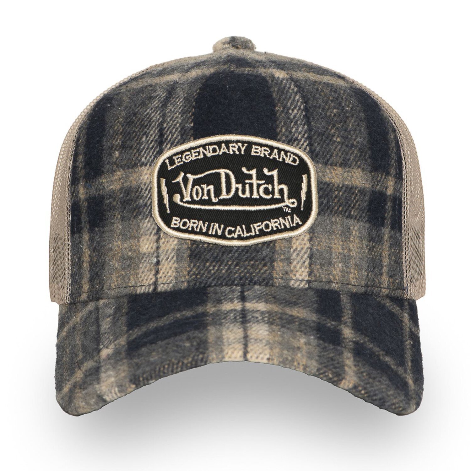 Von Dutch Carreaux cap