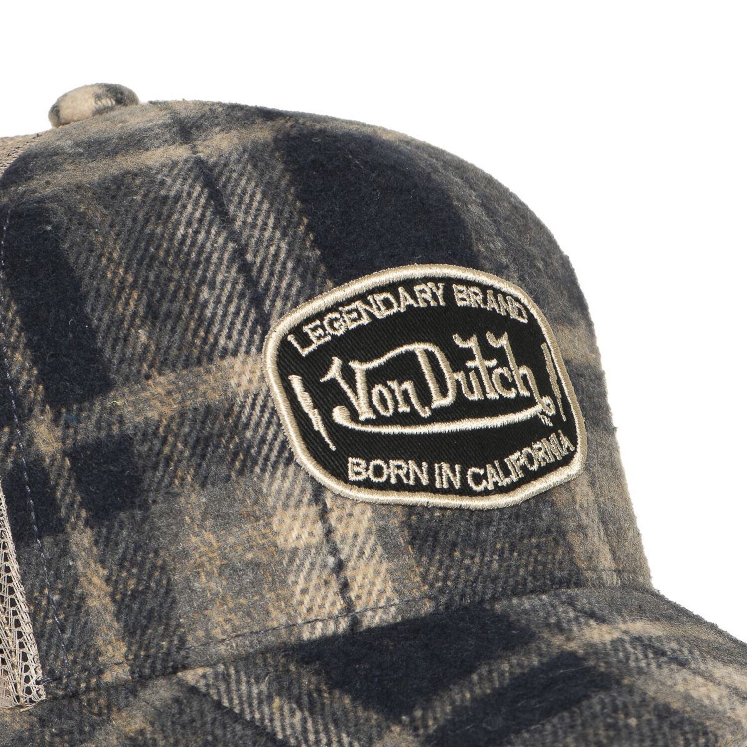 Von Dutch Carreaux cap