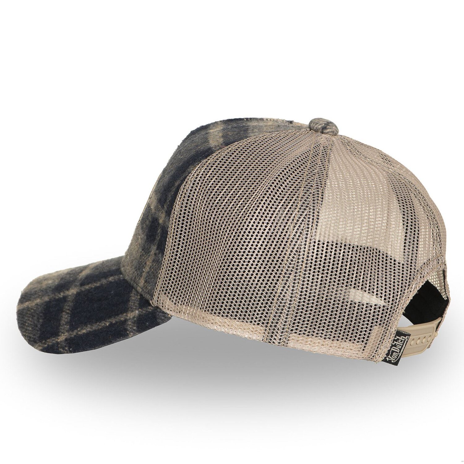 Von Dutch Carreaux cap
