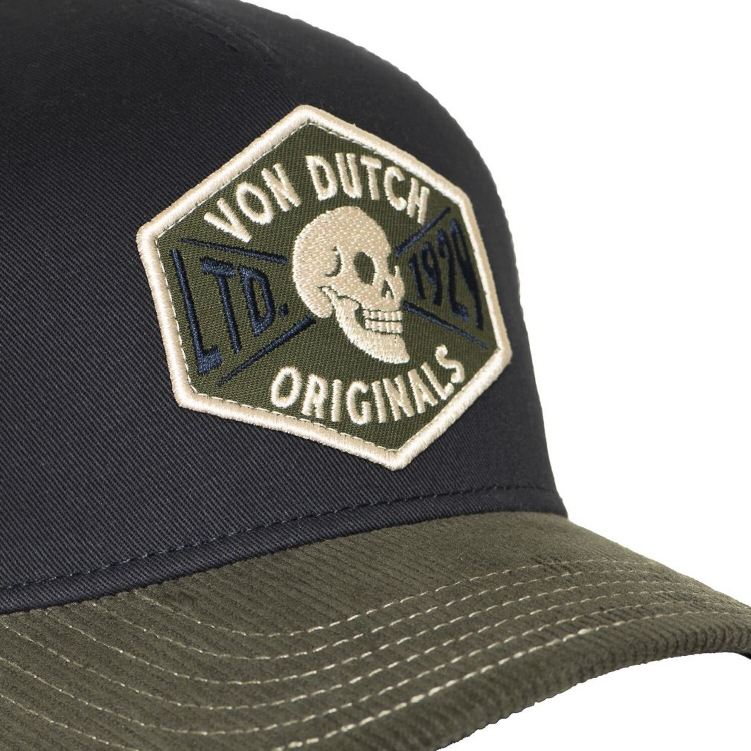 Von Dutch Semi-Curved Skull cap