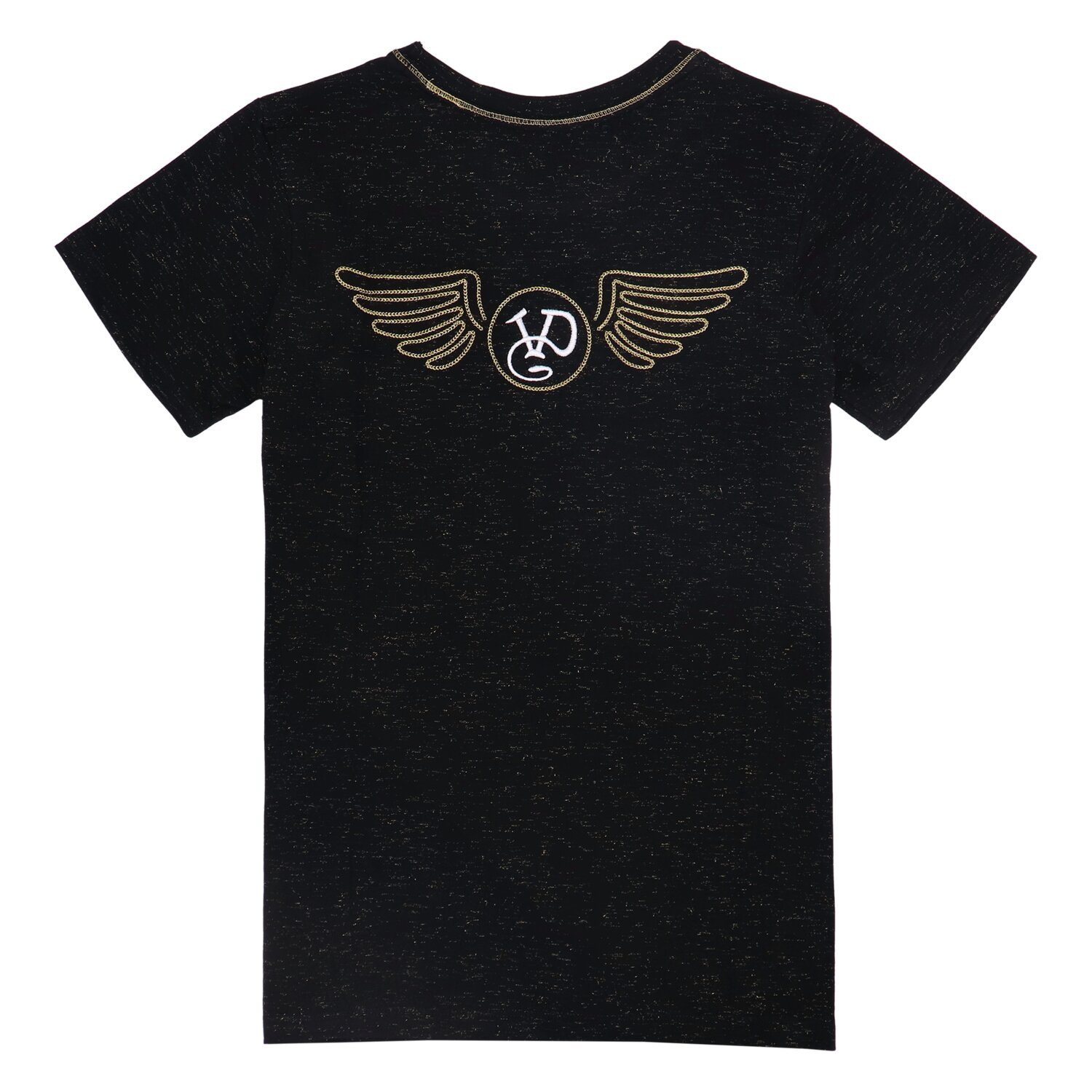 Von Dutch Strass female t-shirt, Black, XS