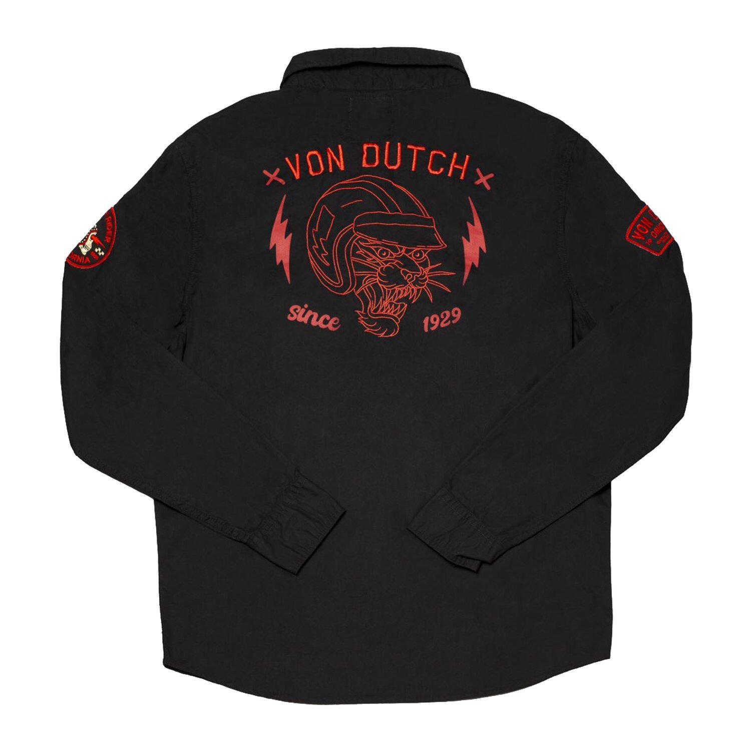 S — Von Dutch Pick jacket black, S