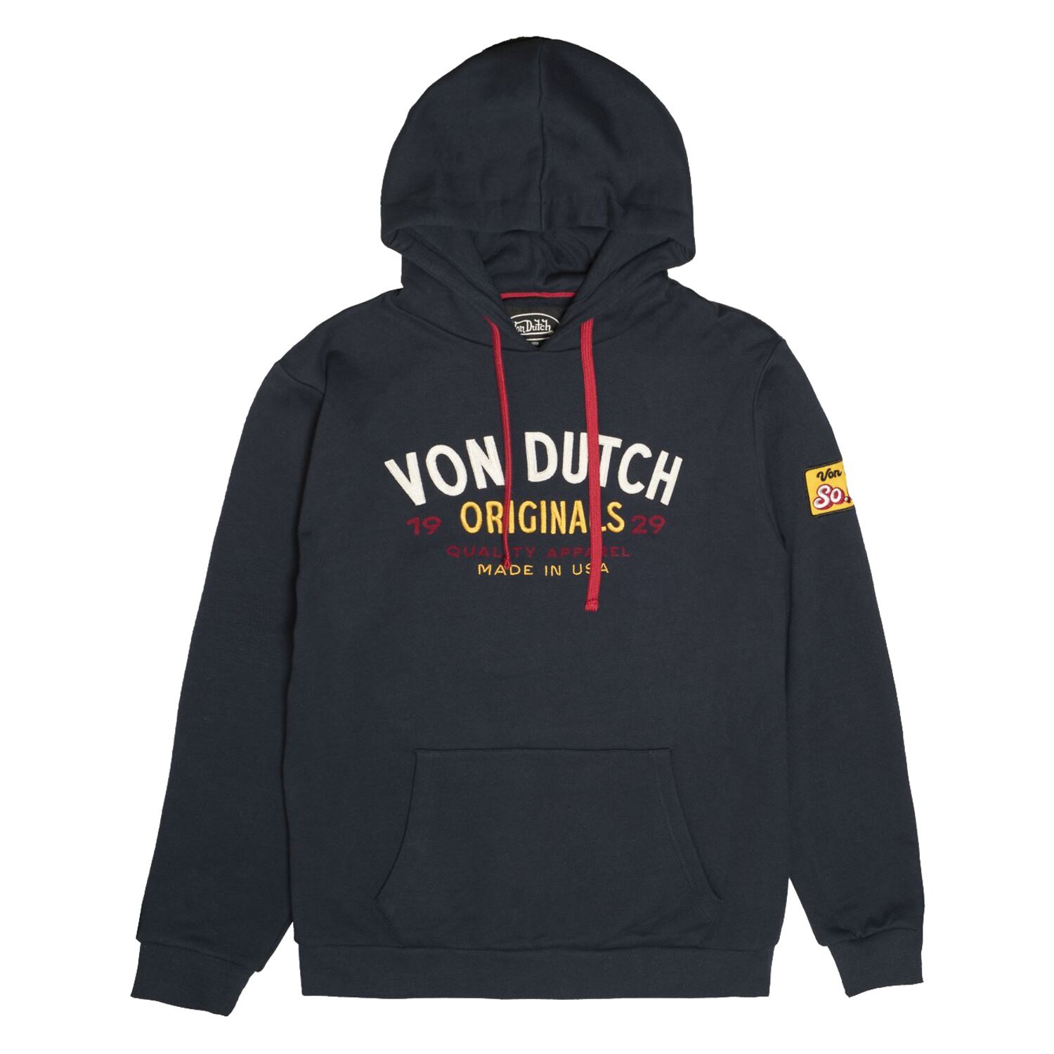 Von Dutch Made hoodie, Black, XL