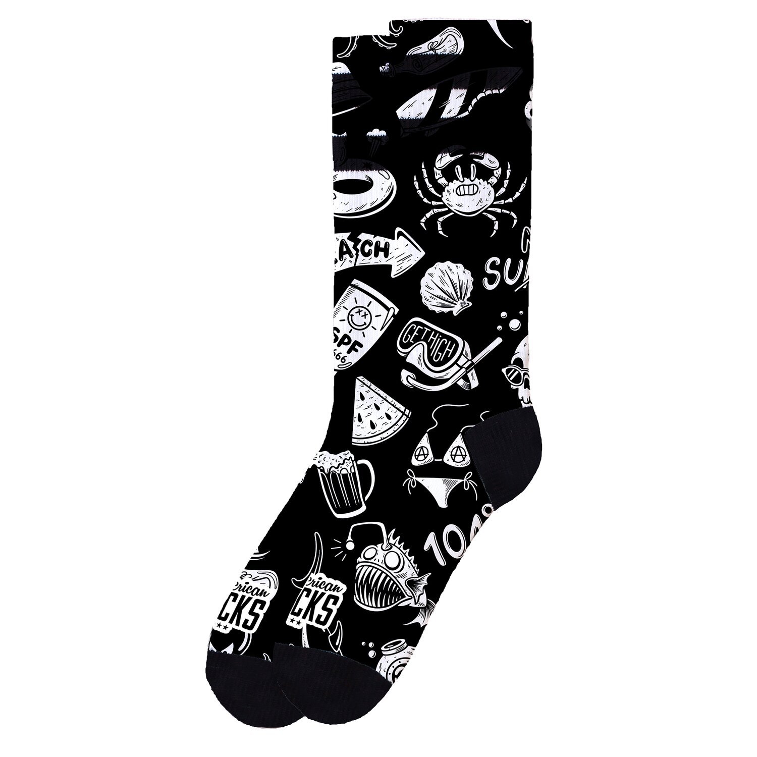 American Socks Hella Hot Signature socks