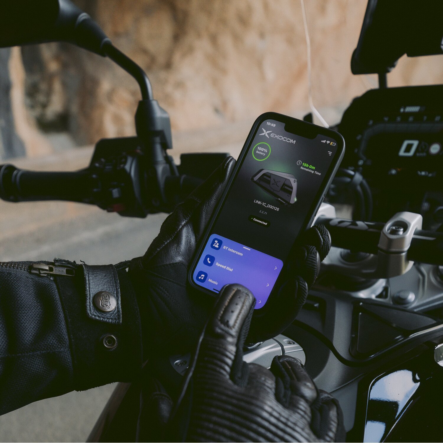 Scorpion EXOCOM Link-2 single, test