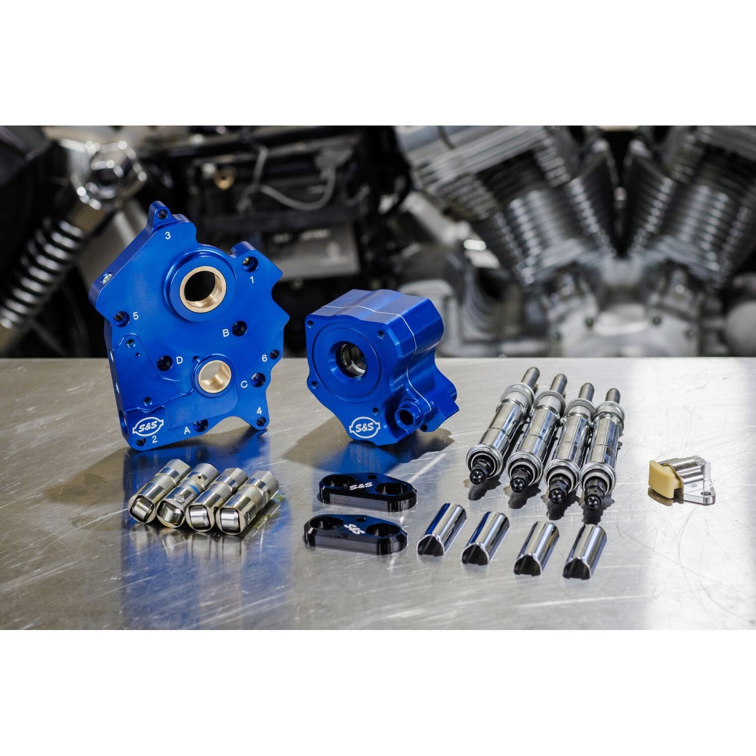 S&S M8 Cam Chest kit - Chain drive, no cam