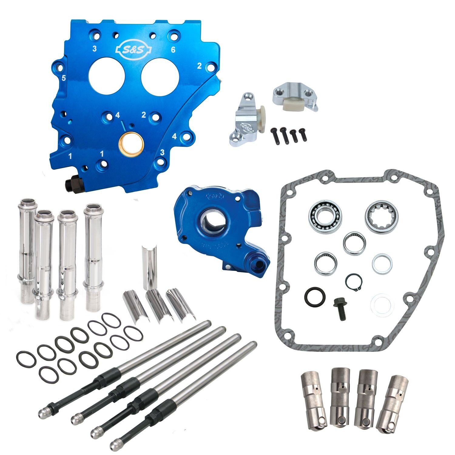 S&S, Twin Cam cam chest kit - chain drive, no cams