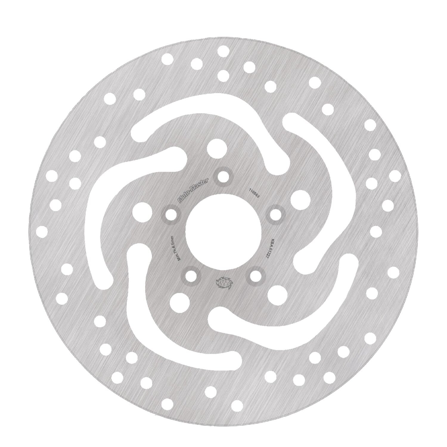 Moto-Master, 'Halo' rigid brake rotor. Left front