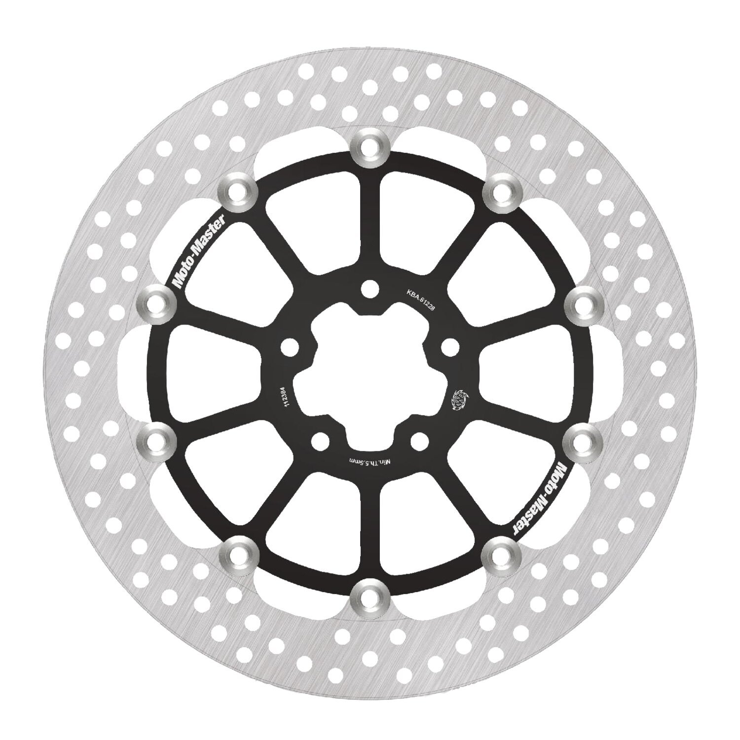 Moto-Master, 'Halo' floating brake rotor. Front left/right