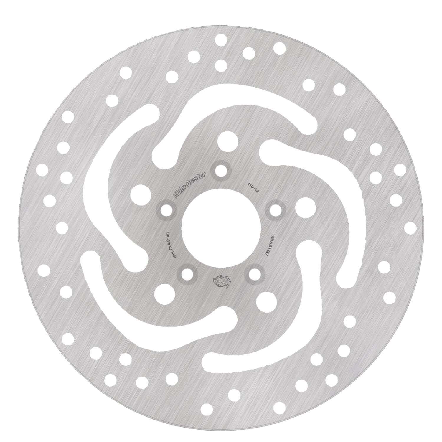Moto-Master, 'Halo' rigid brake rotor. Right front