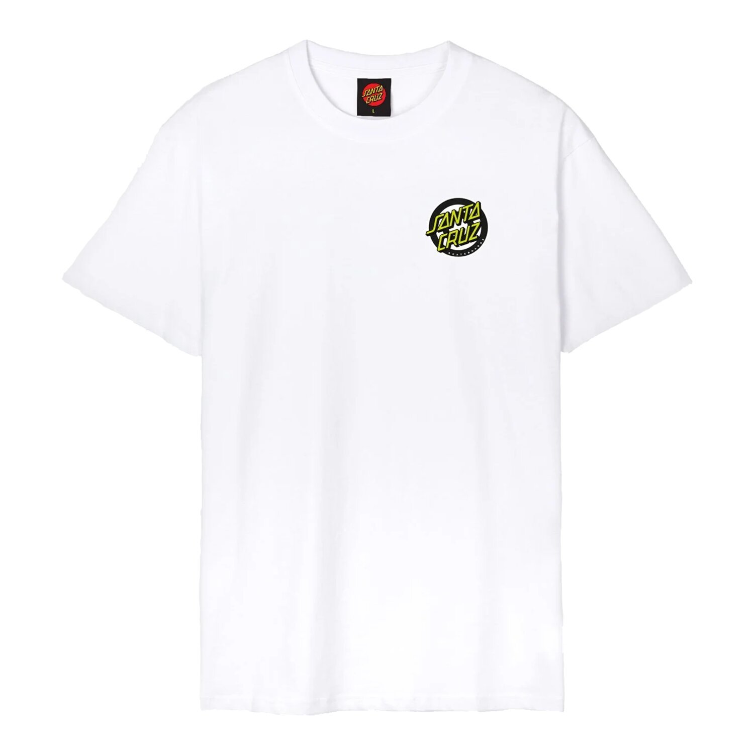 Santa Cruz Roskopp Screaming Target t-shirt white, S