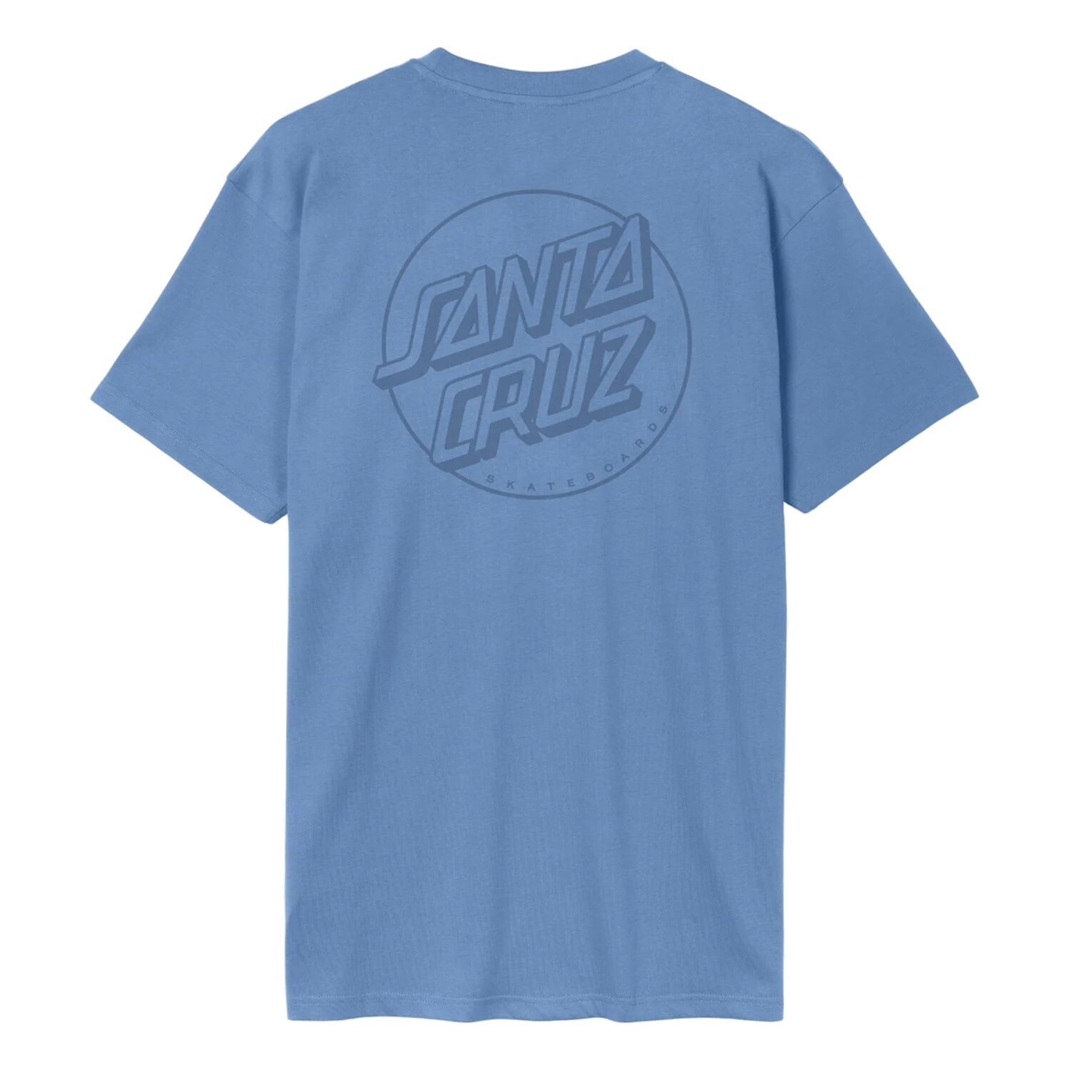 Santa Cruz Tonal Opus Dot Stripe t-shirt, azure Blue, Blue, L