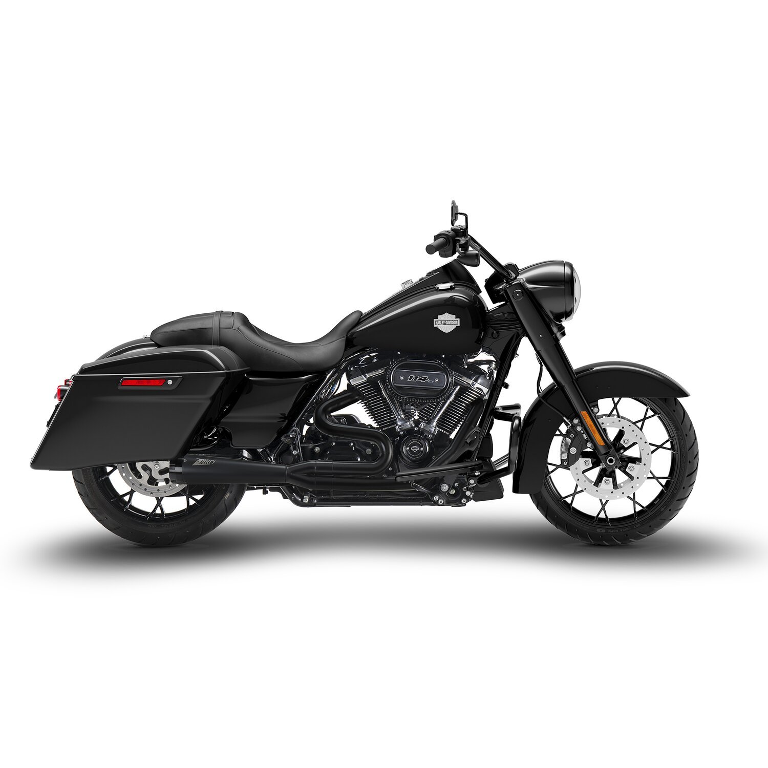 Zard, FLTRK Touring 2-1 exhaust system, Black