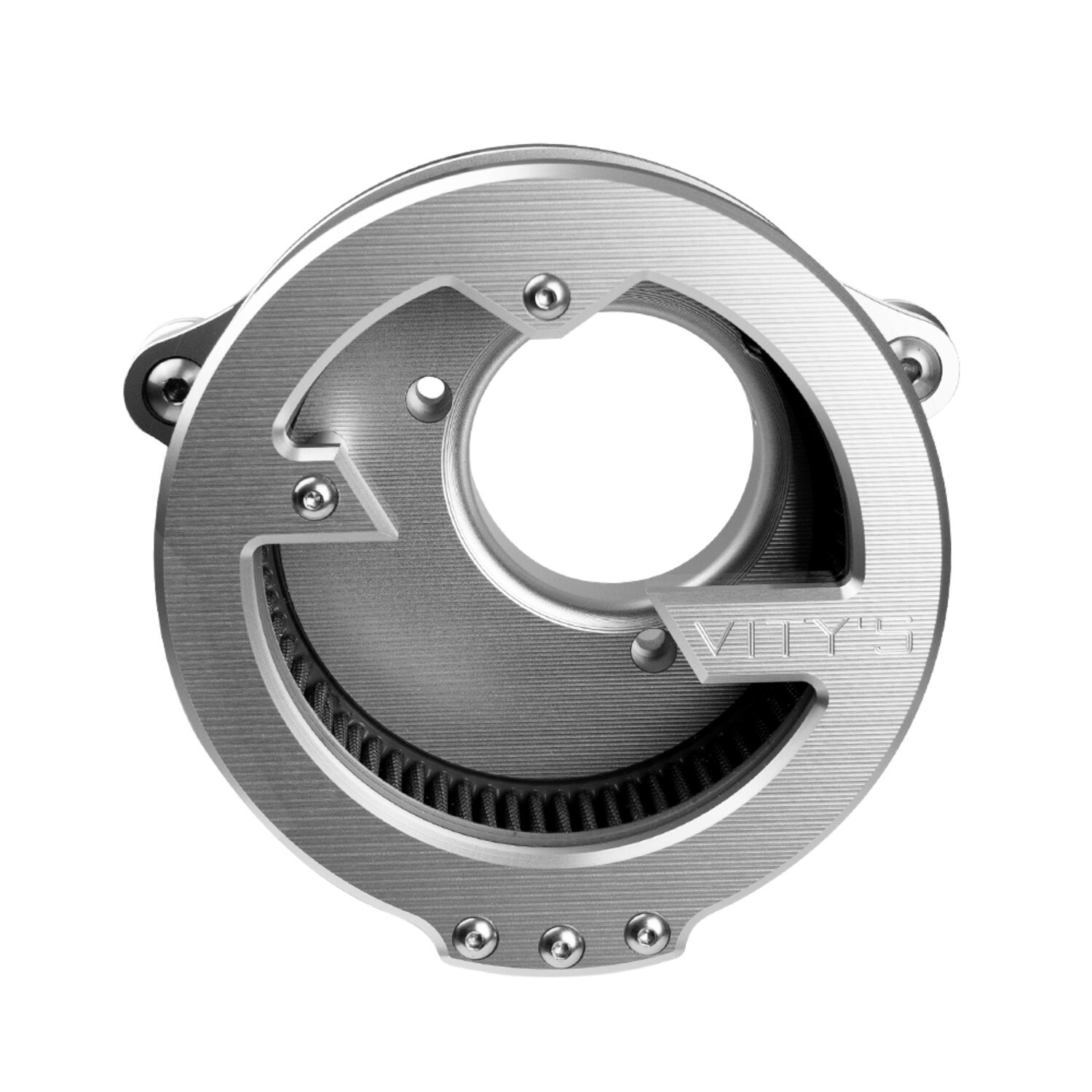 Vity's Design, 'Massive Air' cleaner assembly, Silver
