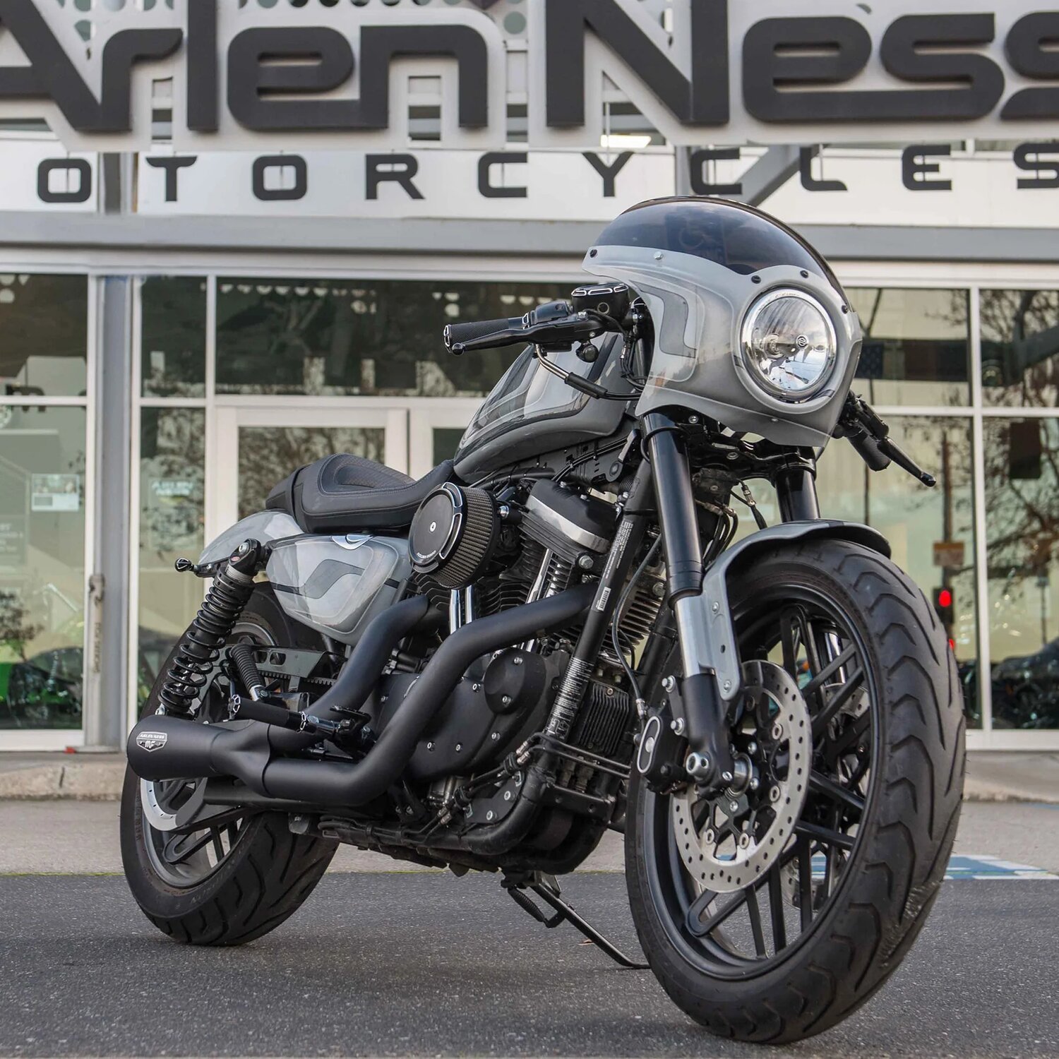 Arlen Ness, Stage 1 Big Sucker air cleaner kit. Black Bevel