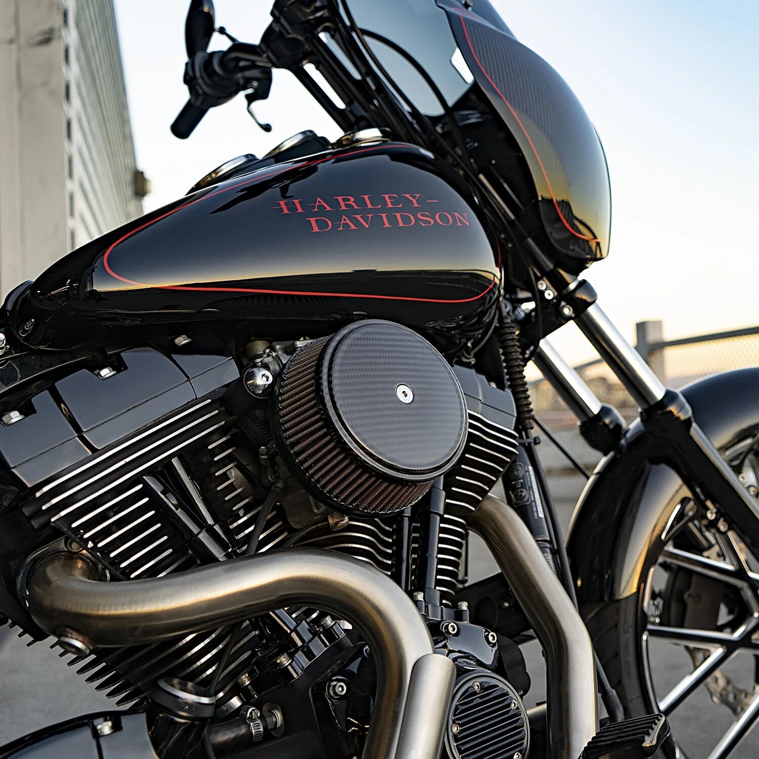 Arlen Ness, Stage 1 Big Sucker air cleaner, carbon