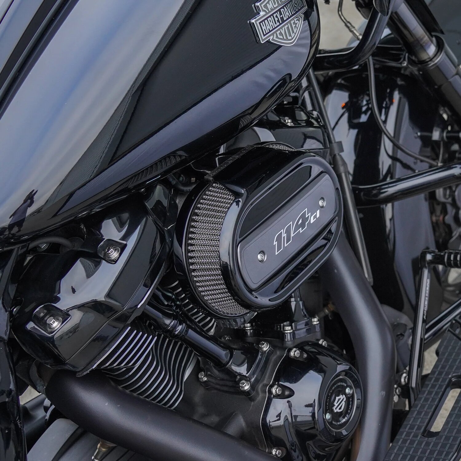 Arlen Ness, upgraded oval stock air filter element