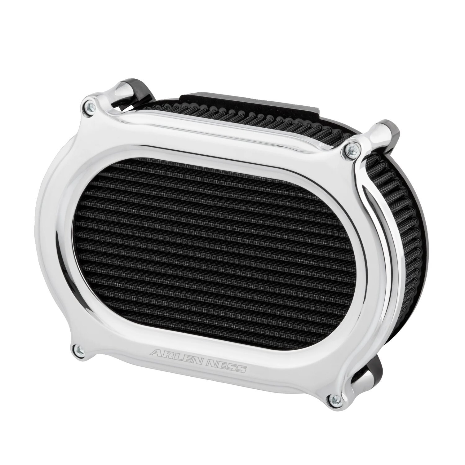 Arlen Ness, Stage II Oval Upgrade air cleaner kit, Chrome