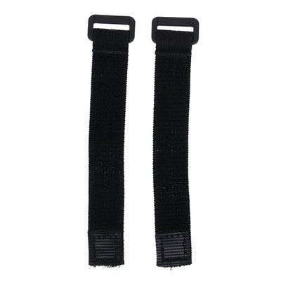 Used to prevent loose strap ends flapping around in the wind during motorcycle transport, which may cause damage to the bike. 
- Strap width 19.5mm 
- Strap length 13.5cm 
- Material Velcro .
Includes: 
- 2x black strap binders 