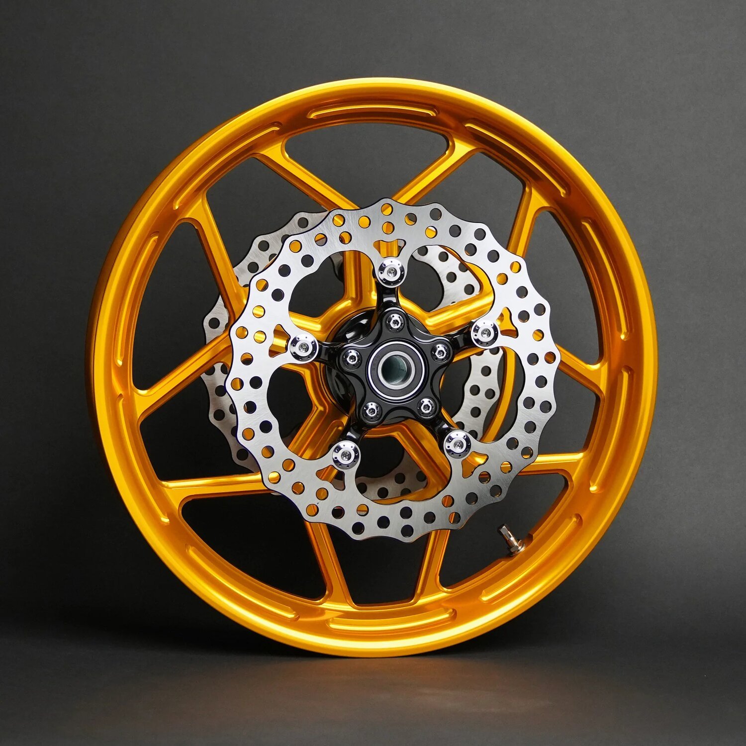 Arlen Ness, Speed 5 rim 21 x 3.5". Front