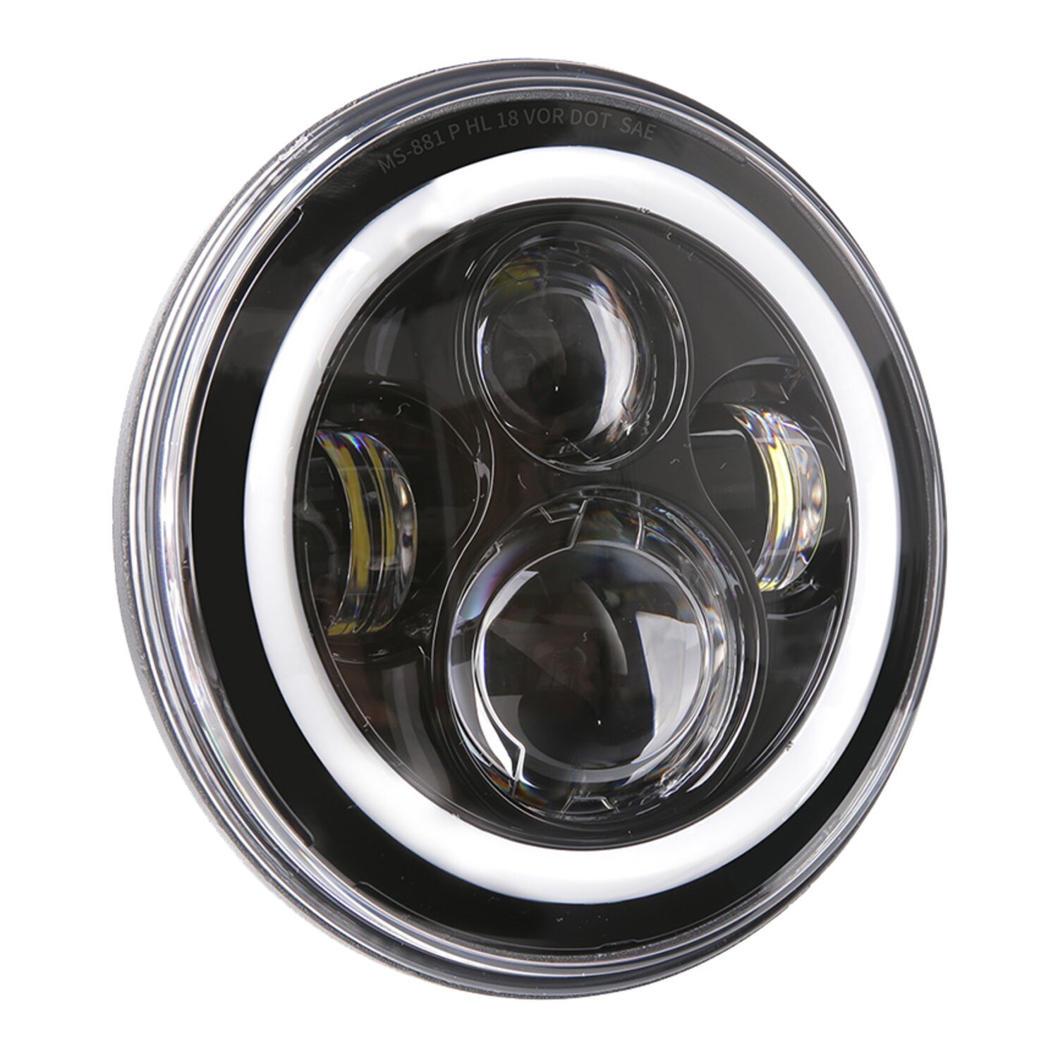 Bright, 7" LED headlamp