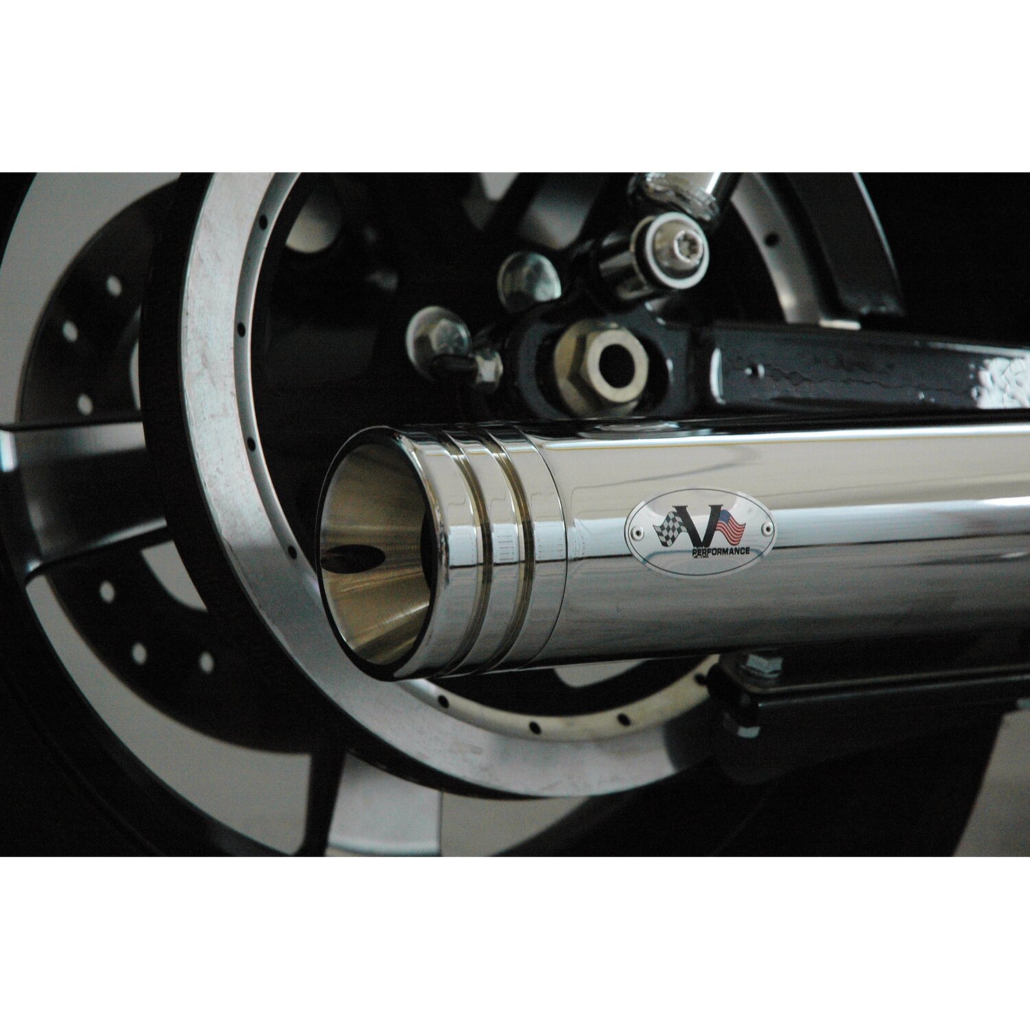 V Performance, 80mm Double Ring slip-on mufflers
