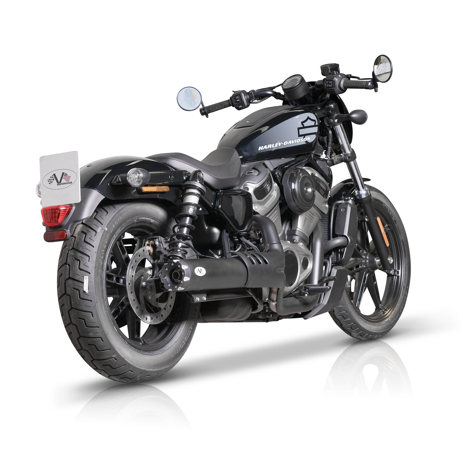 V Performance slip on muffler for Nightster