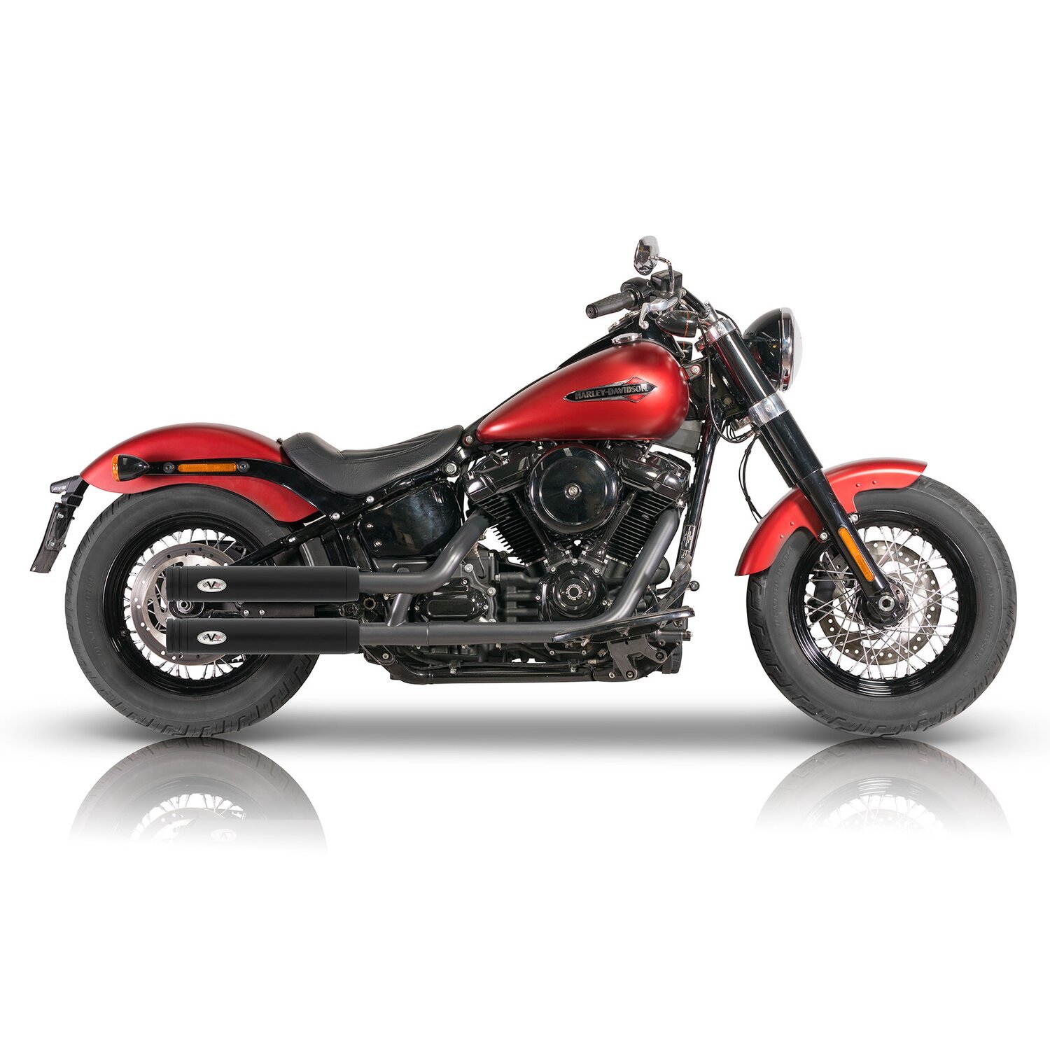 V Performance, 'Double Ring' slip-on muffler set
