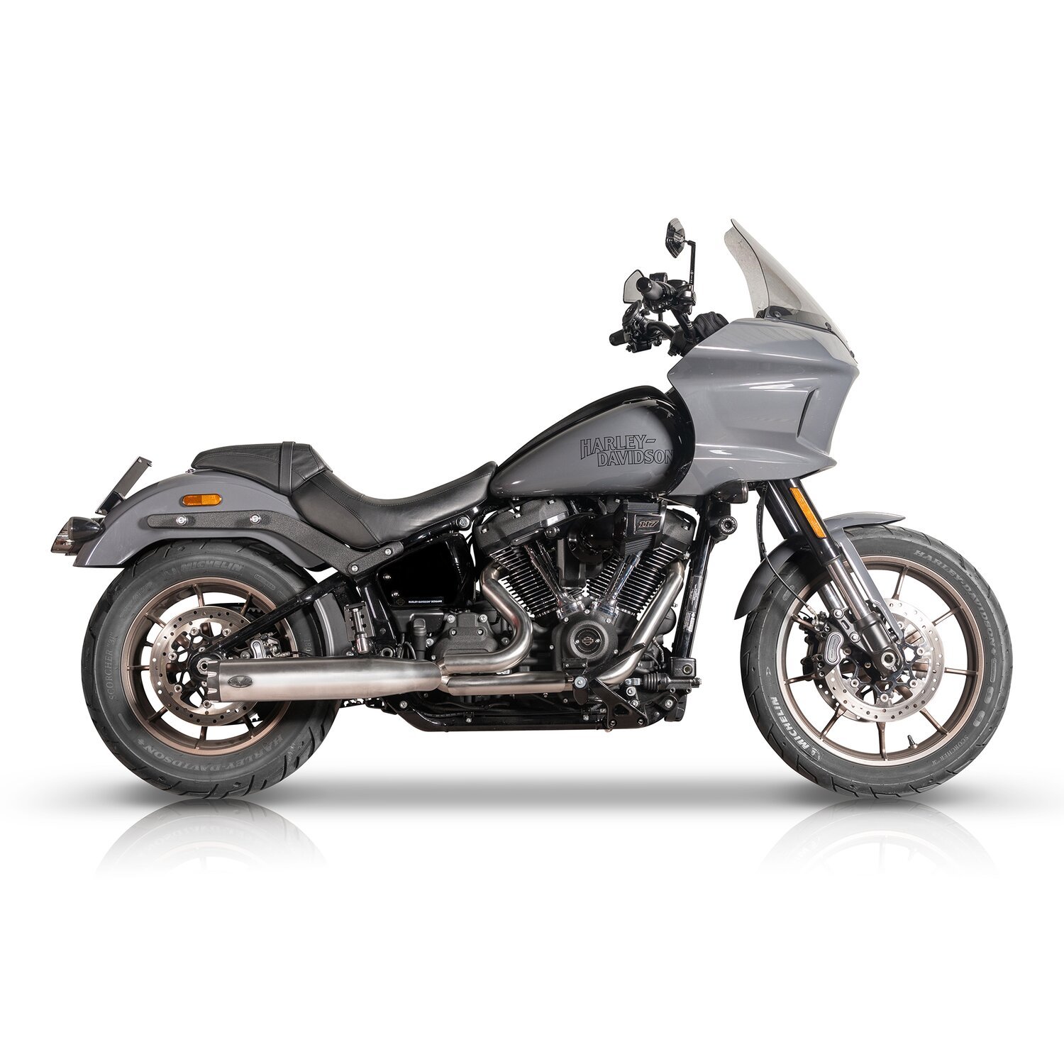 V Performance, 'Revolver' slip-on muffler set, Chrome